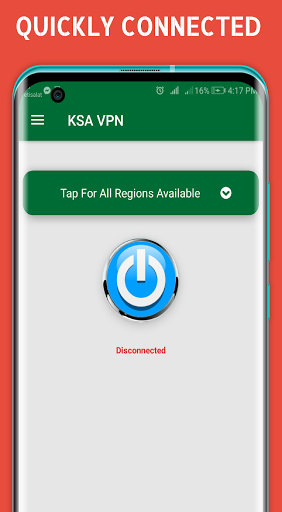 KSA VPN - Free Saudi VPN & Unblock Apps & Sites Screenshot 1 