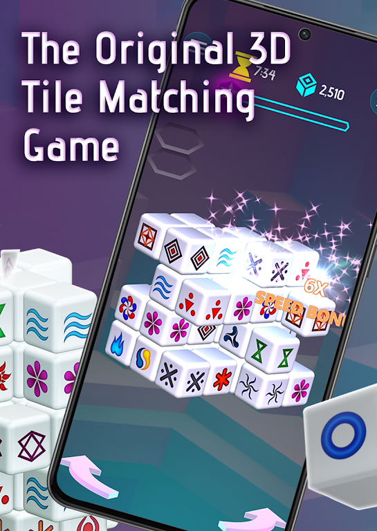 Mahjong Dimensions: 3D Puzzles Screenshot 1