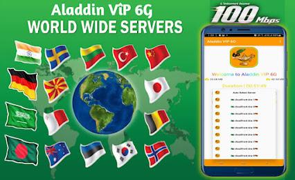 Aladdin VIP 6G-Secure Fast VPN Screenshot 4 