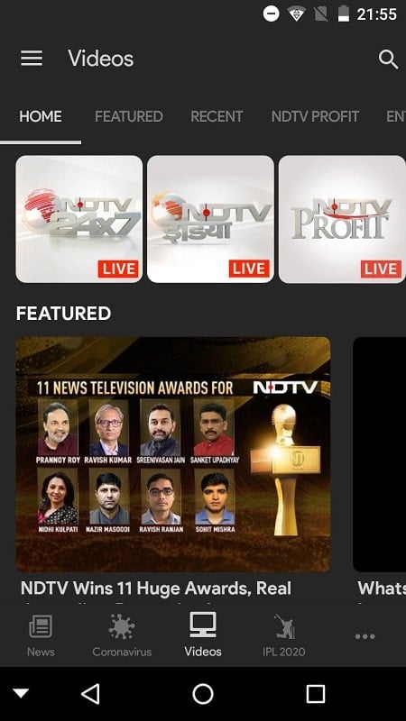 NDTV News Screenshot 2