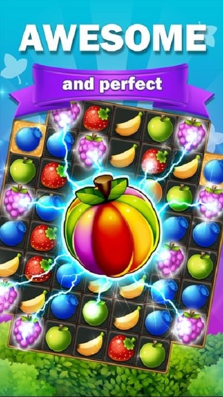 Sweet Fruits POP: Match 3 Screenshot 1 