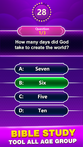 Bible Trivia - Word Quiz Game Screenshot 1