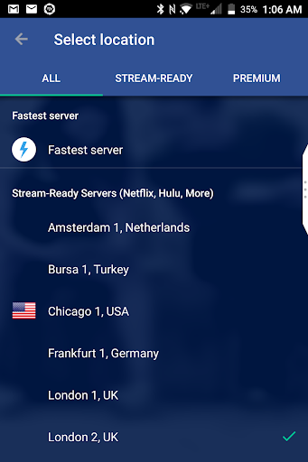 UseMyVPN Screenshot 1