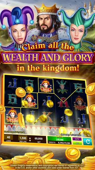 Golden Knight Casino – Mega Wi Screenshot 3 