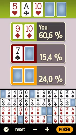 Poker Odds Calculator Offline Screenshot 1