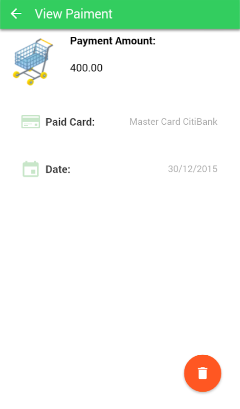 Credit Card Admin Screenshot 3 