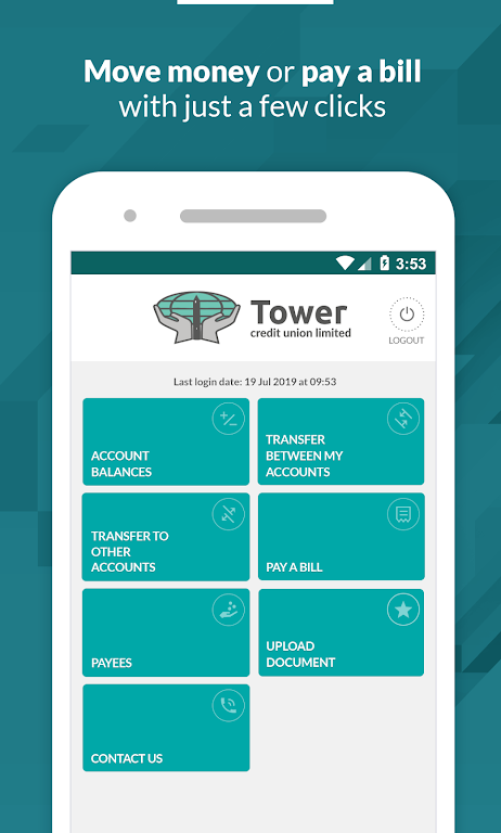 Tower Credit Union Screenshot 2 