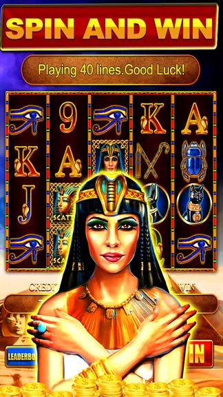 Slot Machine: Cleopatra Slots Screenshot 1 