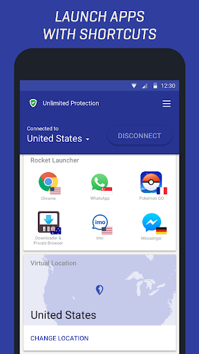 Rocket VPN Free – Internet Freedom VPN Proxy Screenshot 2