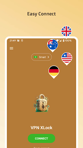 VPN XLock - Secure Shield VPN Screenshot 1