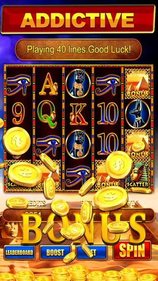 Slot Machine: Cleopatra Slots Screenshot 2 