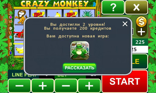 Crazy Monkey slot machine Screenshot 3 