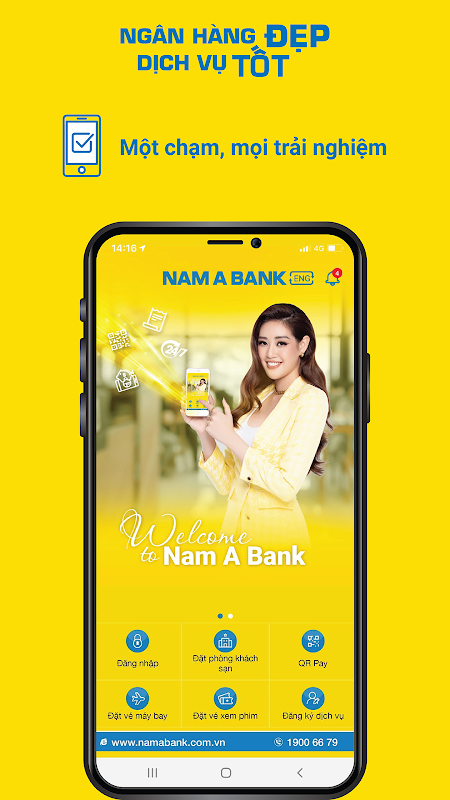 Nam A Bank Mobile Banking Screenshot 4 