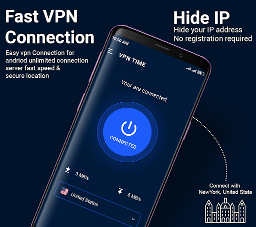 VPN Time – Fast VPN Proxy App Screenshot 1