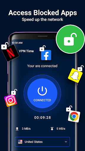 VPN Time – Fast VPN Proxy App Screenshot 4