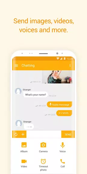 Honey Talk - Random Chat Screenshot 2