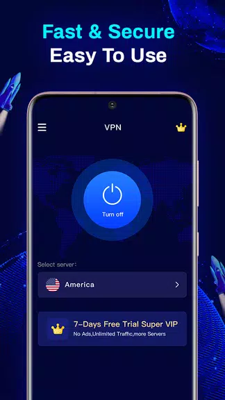 VPN Lite - Fast & Easy use VPN Screenshot 2 