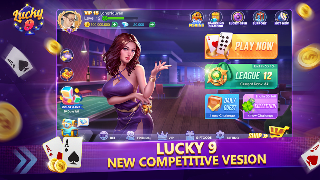 Lucky 9 ZingPlay – Master Wins Screenshot 1