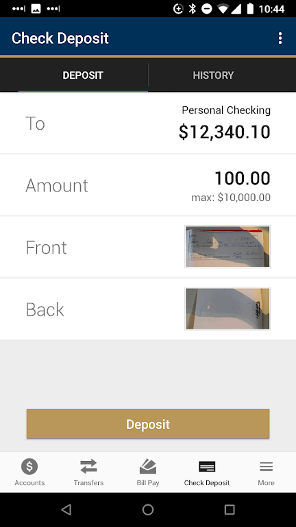 Central Bank Mobile Banking Screenshot 4 