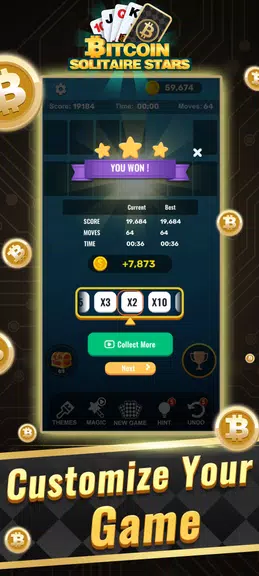 Bitcoin Solitaire Stars Screenshot 3 