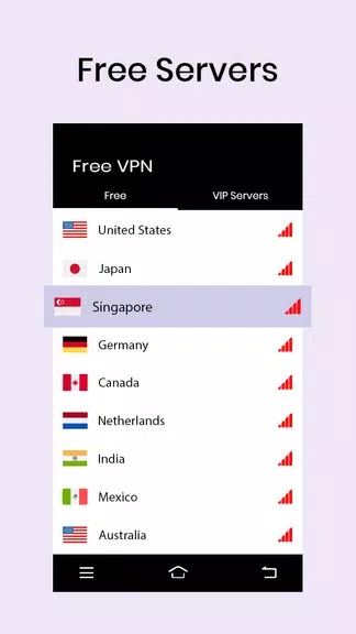 Free Vpn - Unlimited Proxy Vpn Screenshot 1 