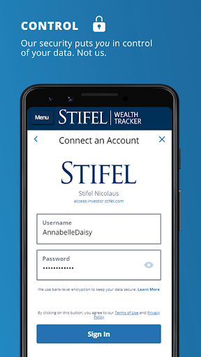 Stifel Wealth Tracker Screenshot 2 