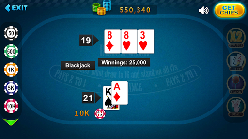 BlackJack 21 Offline Screenshot 3 