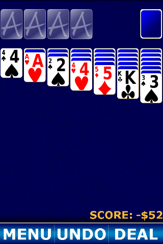 Vegas Solitaire Screenshot 1