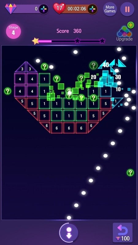 Neon Bricks Master Screenshot 3