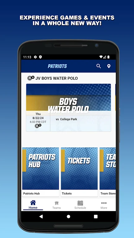 Heritage Patriots Athletics Screenshot 1 