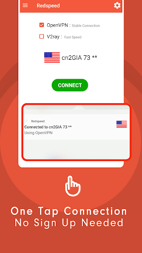 Redspeed VPN Easy Low Ping VPN Screenshot 4 