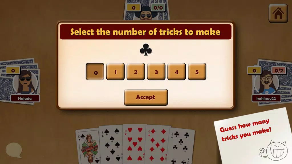 Oh Hell | Bid Whist | Spades Screenshot 1 