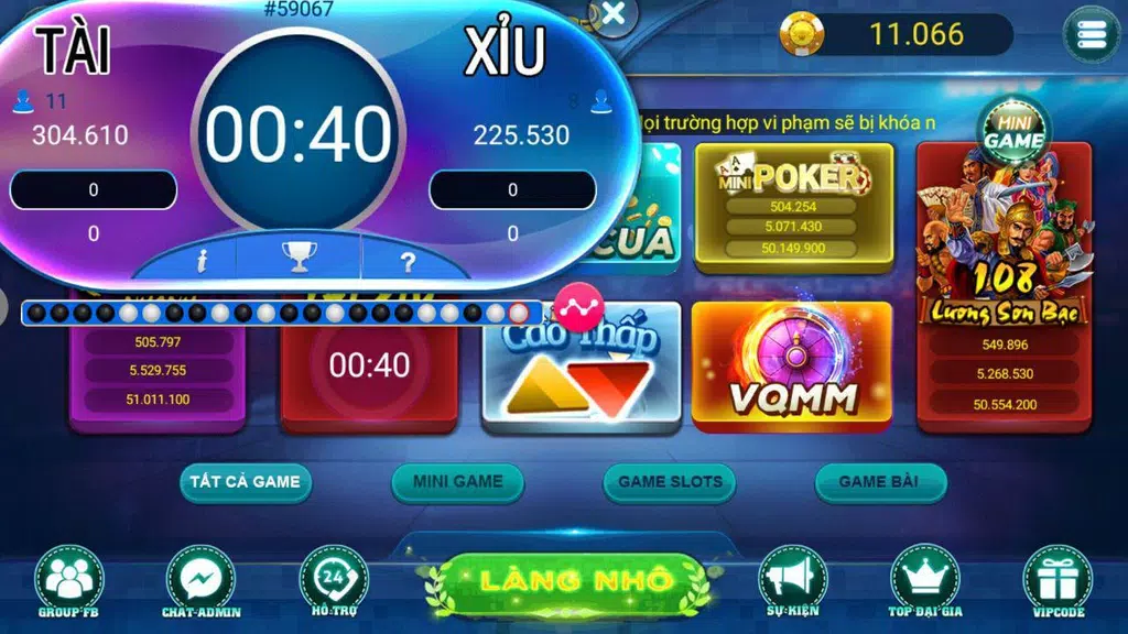 Lang Nho - Game danh bai doi thuong Online Screenshot 3