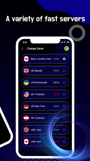 Easy Proxy Safe & Quick VPN Screenshot 2