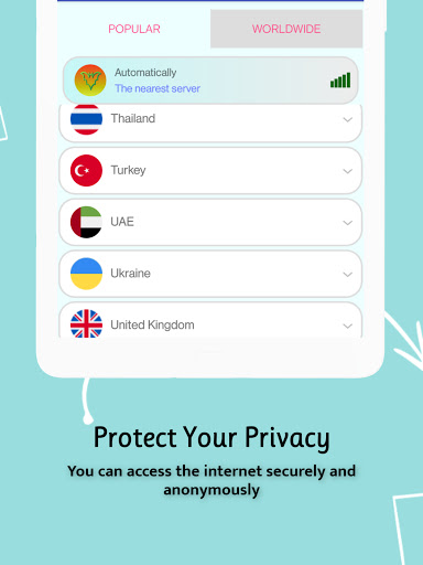 Secure VPN - Fast Proxy Server Screenshot 4 