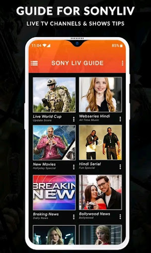 SonyLiv - Live TV Shows, Cricket & Movies Guide Screenshot 3 