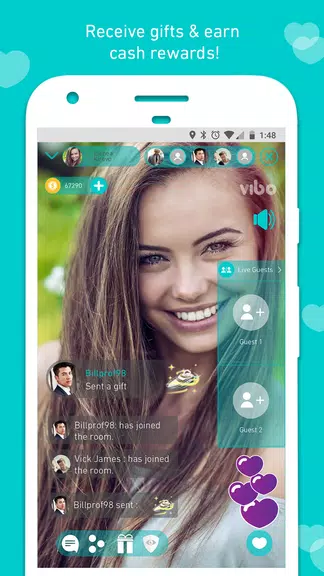 Vibo Live: Live Stream, Random call, Video chat Screenshot 3 