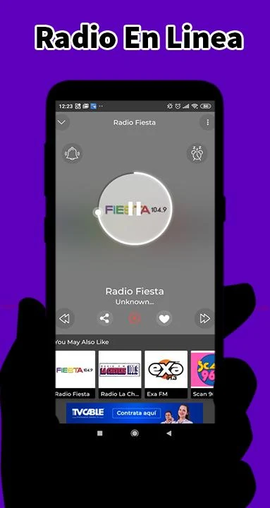 Radio Fiesta 104.9 El Salvador Screenshot 2 