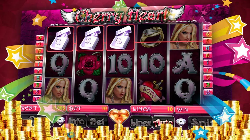 Cherry Heart slot Screenshot 4 