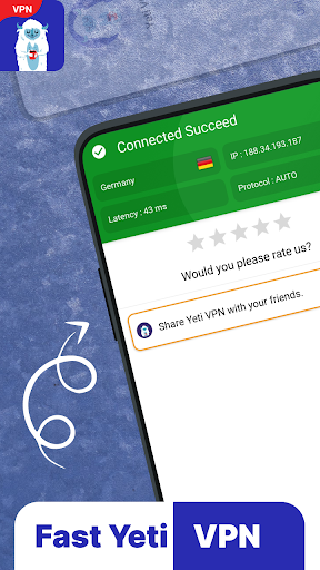 Yeti VPN - VPN & proxy tools Screenshot 1 