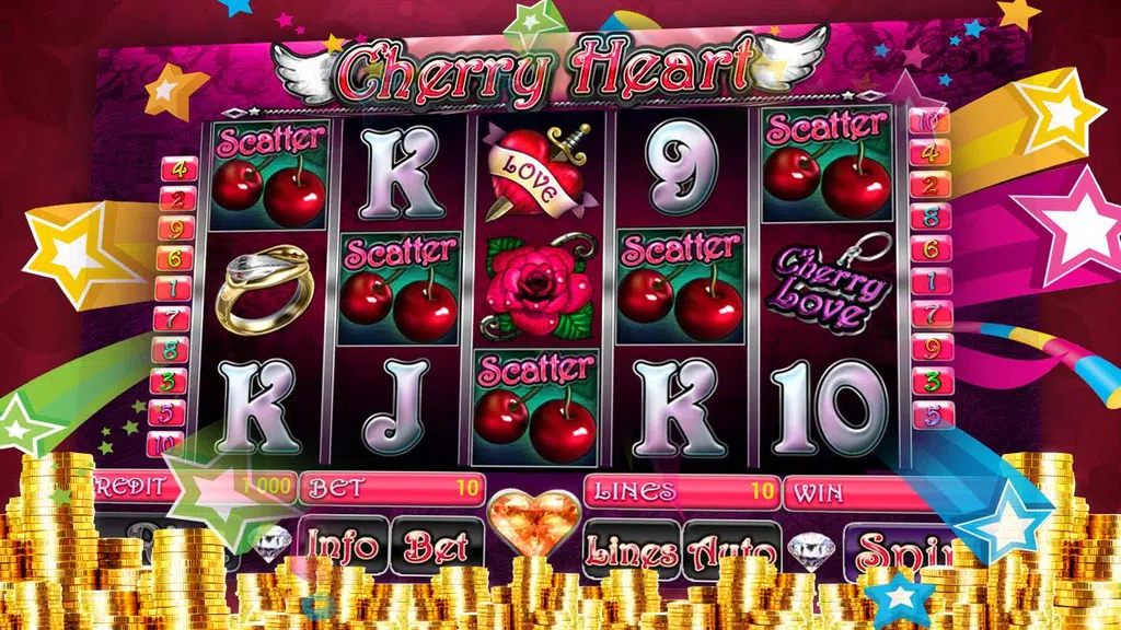 Cherry Heart slot Screenshot 1 