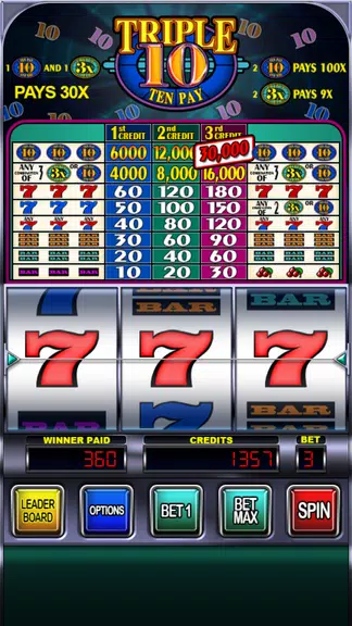 Triple Ten Play Slots Screenshot 1