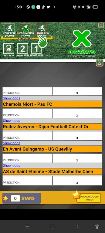 Draw Football Predictions Screenshot 3