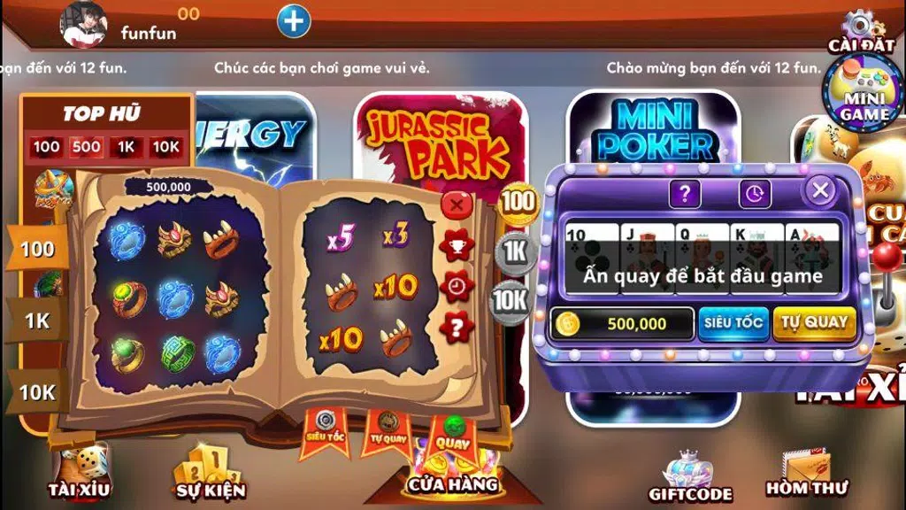 12fun.net game số 1 châu á Screenshot 3 