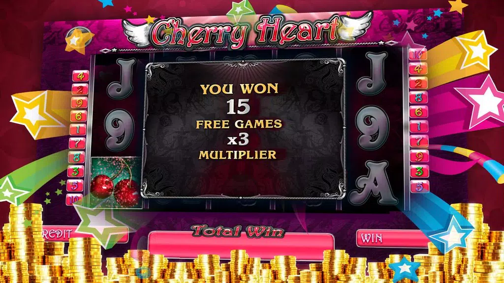 Cherry Heart slot Screenshot 3 