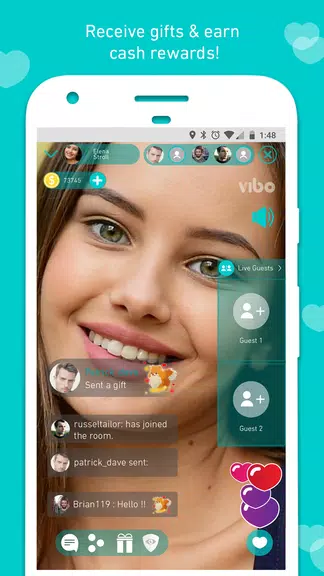 Vibo Live: Live Stream, Random call, Video chat Screenshot 2