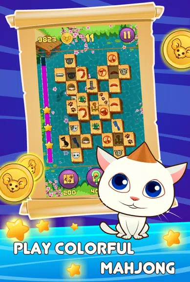 Mahjong: Titan Kitty Screenshot 1