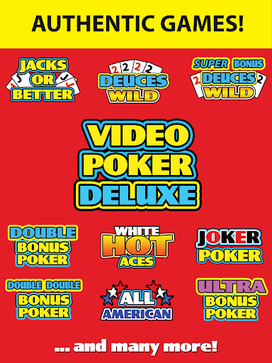 Video Poker Deluxe Screenshot 1 