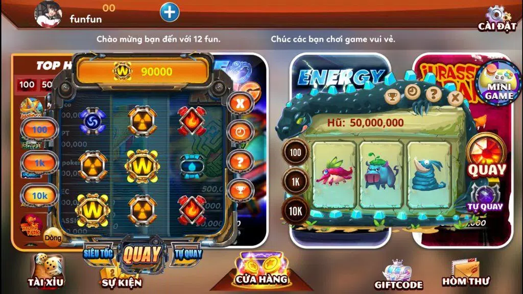 12fun.net game số 1 châu á Screenshot 1