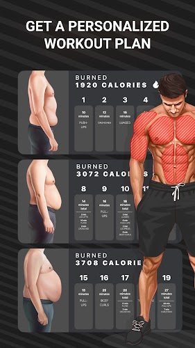 Muscle Booster Workout Planner Screenshot 2 